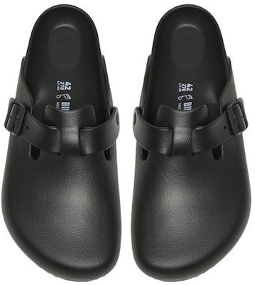 Birkenstock Boston Kulit Hitam Eksklusif 1023679/1023744 Lookbook Birkenstock Boston Kulit Hitam Eksklusif 1023679/1023744