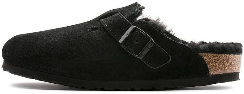 Birkenstock 绒面柔軟舒適百搭厚底搭扣包頭拖鞋 男女同款 黑色 常規版 Buy Birkenstock 绒面柔軟舒適百搭厚底搭扣包頭拖鞋 男女同款 黑色 常規版