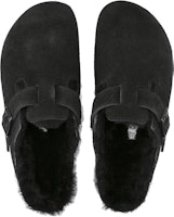 Birkenstock 绒面柔軟舒適百搭厚底搭扣包頭拖鞋 男女同款 黑色 常規版 Shop Birkenstock 绒面柔軟舒適百搭厚底搭扣包頭拖鞋 男女同款 黑色 常規版