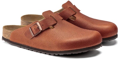 Birkenstock Boston Horween Kulit Embossed Asli 'Ginger Brown' 1022371 Lookbook Birkenstock Boston Horween Kulit Embossed Asli 'Ginger Brown' 1022371