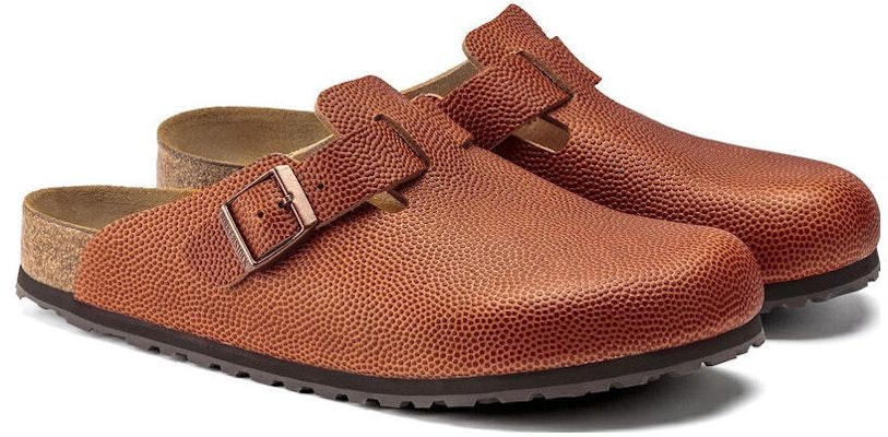 Birkenstock Boston Horween Embossed Natural Horween Leather 'Ginger Brown' 1022371 Lookbook Birkenstock Boston Horween Embossed Natural Horween Leather 'Ginger Brown' 1022371