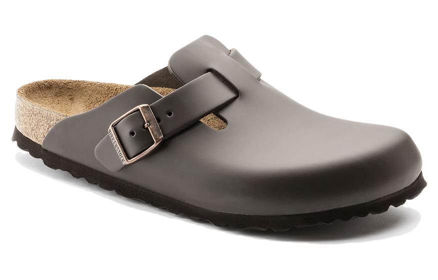 Birkenstock Boston Leather 'Dark Brown' 圖 3