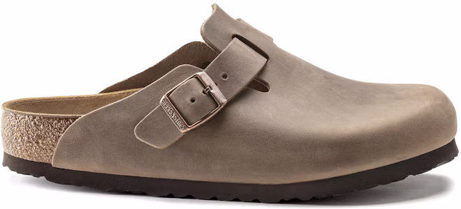 Lookbook Birkenstock Boston Smal 0960813 ''Geolied Leer Tabaksbruin'' 0960811/0960813