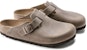 Birkenstock Boston Narrow 0960813 'Kulit Minyak Coklat Tembakau'. 0960811/0960813