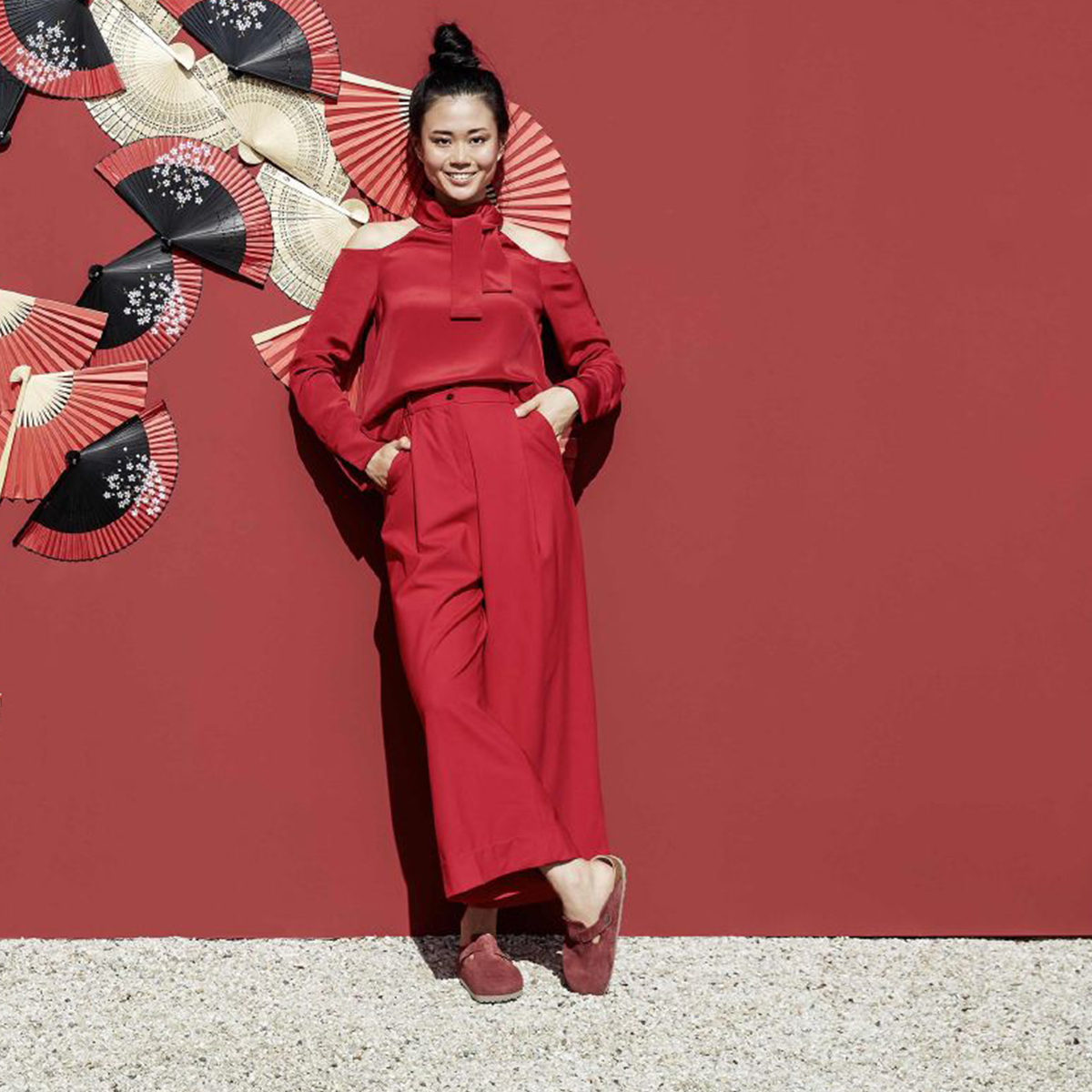 Birkenstock Boston Narrow 'Suede Red' 圖 6