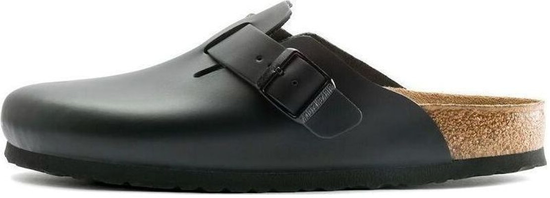 Birkenstock 皮革包頭拖鞋 男女同款 黑色 常規 Buy Birkenstock 皮革包頭拖鞋 男女同款 黑色 常規