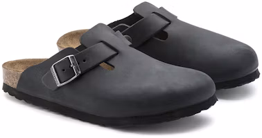 Order Birkenstock Boston 常规款 '黑色油皮' 0059461