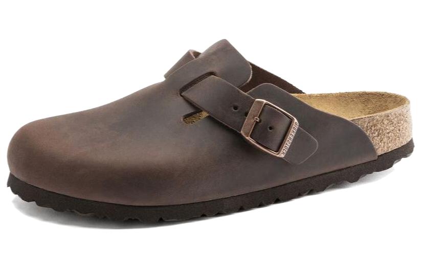 Lookbook ビルケンシュトック ボストン クロッグ『レッドブラウン メタルバックル』0860131 0860131