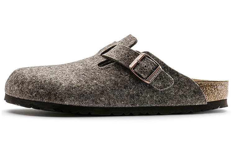Birkenstock Boston Wool Felt 'Cacao' 0160581
