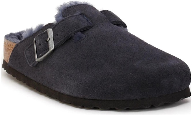 Birkenstock Boston Shearling Suede Midnight Biru Tua 1020594/1020584 Order Birkenstock Boston Shearling Suede Midnight Biru Tua 1020594/1020584