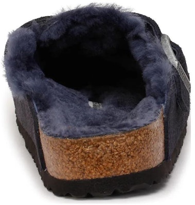 Birkenstock Boston Shearling Suede Midnight 1020594/1020584 Shop Birkenstock Boston Shearling Suede Midnight 1020594/1020584