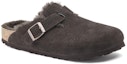 Order Birkenstock Boston Shearling Suede Mocha Lelaki & Wanita 1020567/1020529