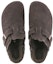 Shop Birkenstock Boston Shearling Suede Mocha Lelaki & Wanita 1020567/1020529
