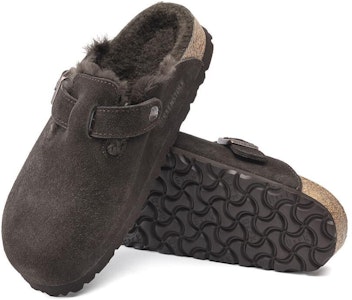 Birkenstock 波士顿羊毛绒麂皮摩卡拖鞋 1020567/1020529 Purchase Birkenstock 波士顿羊毛绒麂皮摩卡拖鞋 1020567/1020529