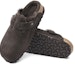 Purchase Birkenstock Boston Shearling Suede Mocha Lelaki & Wanita 1020567/1020529