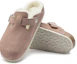 Purchase Birkenstock Boston Shearling Suede Pink Clay 1023281