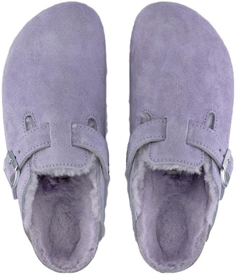 勃肯 Birkenstock 波士顿剪羊毛绒翻毛皮紫雾色 1023302 Shop 勃肯 Birkenstock 波士顿剪羊毛绒翻毛皮紫雾色 1023302