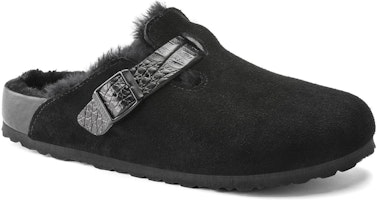 버켄스탁 보스턴 뱀피 엠보싱 스웨이드 퍼 블랙 (Birkenstok Boston baempi embossing seueideu peo beullaek) 1021009/1021082 Order 버켄스탁 보스턴 뱀피 엠보싱 스웨이드 퍼 블랙 (Birkenstok Boston baempi embossing seueideu peo beullaek) 1021009/1021082