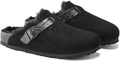 버켄스탁 보스턴 뱀피 엠보싱 스웨이드 퍼 블랙 (Birkenstok Boston baempi embossing seueideu peo beullaek) 1021009/1021082 Lookbook 버켄스탁 보스턴 뱀피 엠보싱 스웨이드 퍼 블랙 (Birkenstok Boston baempi embossing seueideu peo beullaek) 1021009/1021082