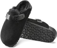 버켄스탁 보스턴 뱀피 엠보싱 스웨이드 퍼 블랙 (Birkenstok Boston baempi embossing seueideu peo beullaek) 1021009/1021082 Purchase 버켄스탁 보스턴 뱀피 엠보싱 스웨이드 퍼 블랙 (Birkenstok Boston baempi embossing seueideu peo beullaek) 1021009/1021082