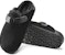 Birkenstock Boston Shearling Suede Reptile Strap Hitam 1021009/1021082