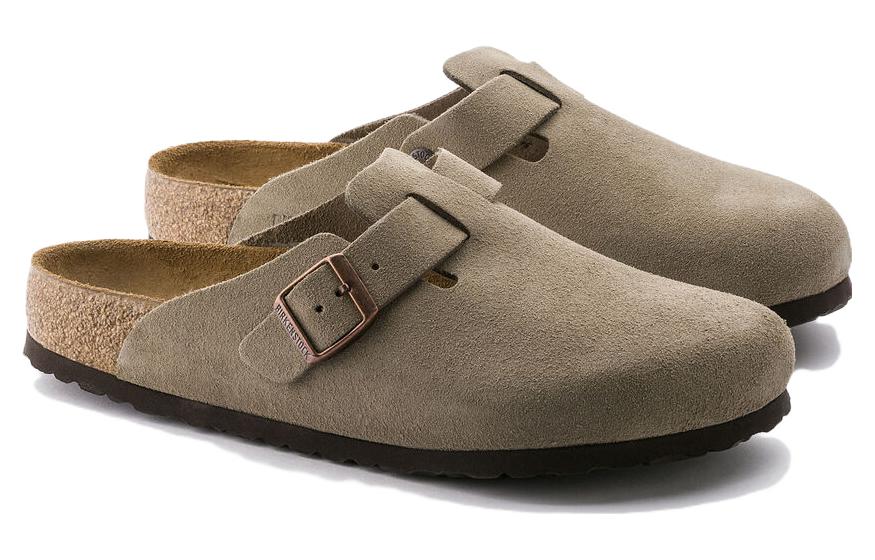 Birkenstock Boston Soft Footbed Mules 'Taupe 圖 3