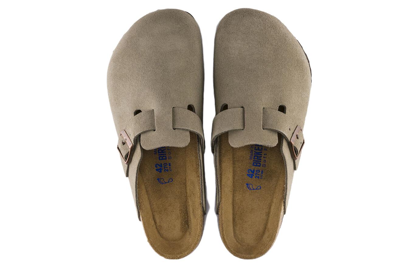 Birkenstock Boston Soft Footbed Mules 'Taupe 圖 4