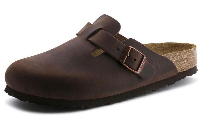 Birkenstock Boston Soft Footbed Oiled Leather Habana Brown 0159711/0159713