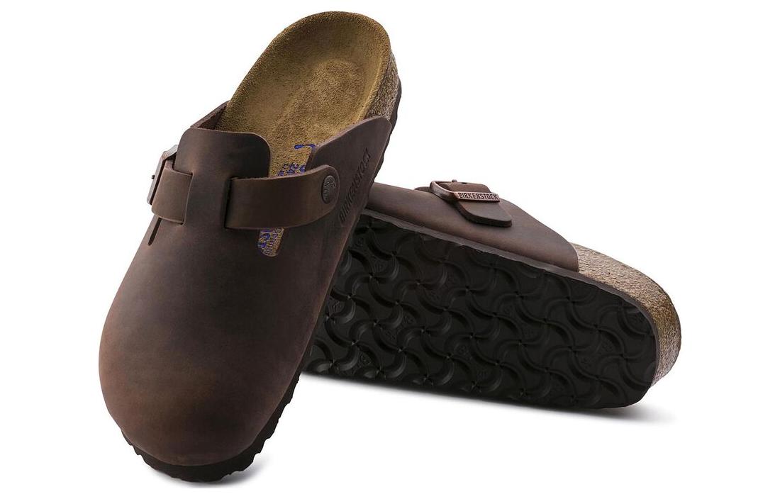 Purchase Birkenstock Boston Soft Footbed Oiled Leather Habana Brown 0159711/0159713