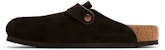 Birkenstock Boston Soft Footbed Regular 0660461 'Suede Mocha' Kasut Lelaki 0660461/0660463