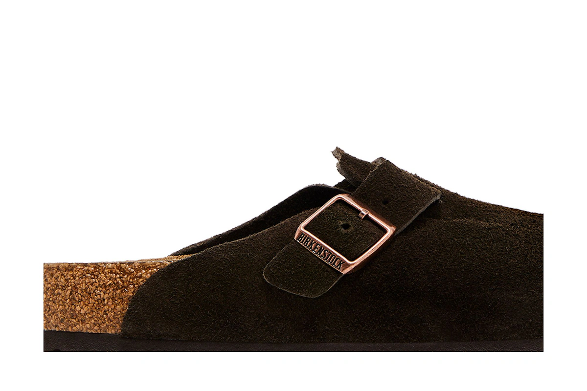 Birkenstock Boston Soft Footbed Regular 0660461 'Suede Mocha'