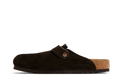 Birkenstock Boston Soft Footbed Regular 0660461 'Suede Mocha'