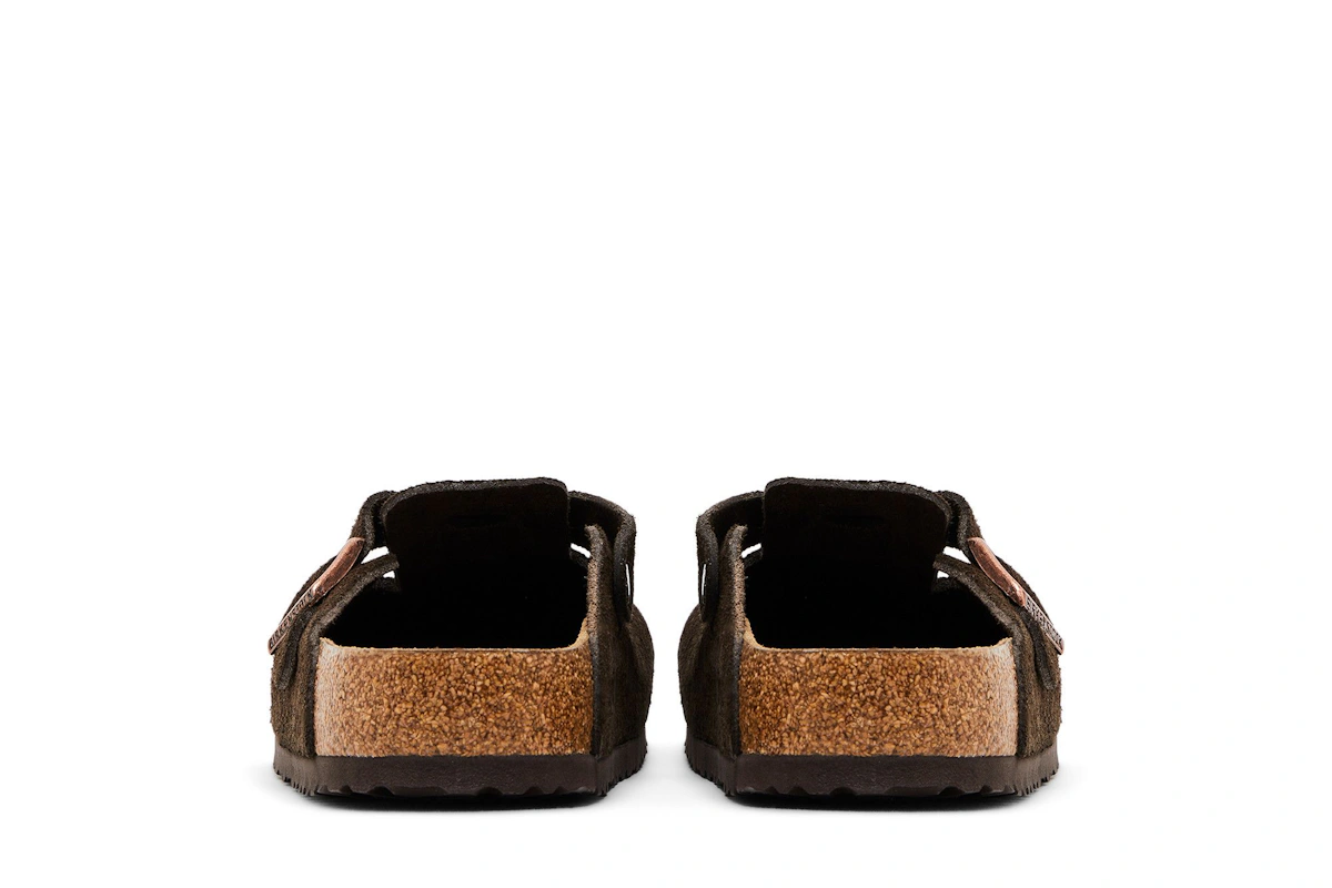 Birkenstock Boston Soft Footbed Regular 0660461 'Suede Mocha'