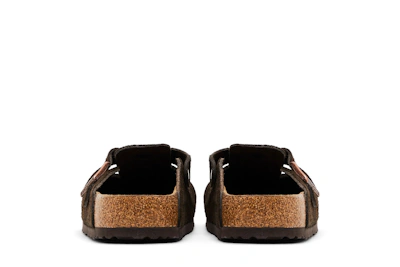 Birkenstock Boston Soft Footbed Regular 0660461 'Suede Mocha'