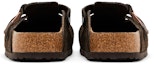 Cheap Birkenstock Boston Soft Footbed Regular 0660461 'Suede Mocha' Kasut Lelaki 0660461/0660463