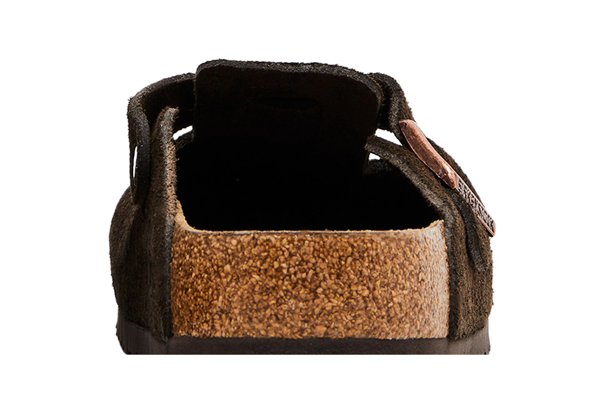 Birkenstock Boston Soft Footbed Regular 0660461 'Suede Mocha'