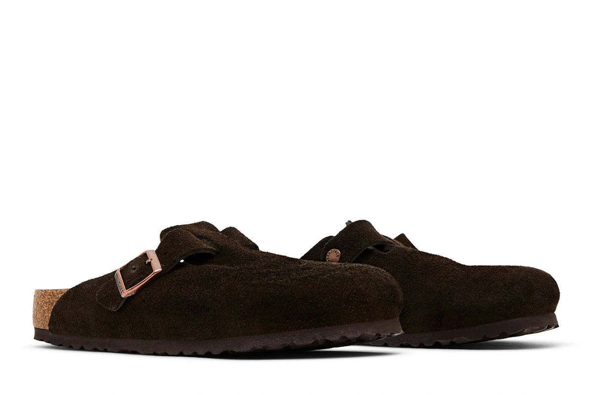 Birkenstock Boston Soft Footbed Regular 0660461 'Suede Mocha'