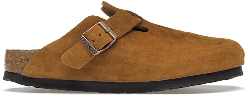 Birkenstock Boston Soft Footbed Regular 1009542 'Suede Mink' 1009542/1009543 Birkenstock Boston Soft Footbed Regular 1009542 'Suede Mink' 1009542/1009543
