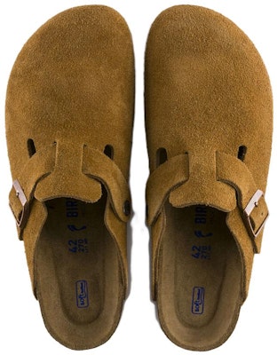 Birkenstock Boston 软木底常规款 1009542 '绒面皮水貂色' 1009542/1009543 Lookbook Birkenstock Boston 软木底常规款 1009542 '绒面皮水貂色' 1009542/1009543
