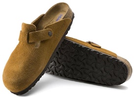 Birkenstock Boston Soft Footbed Regular 1009542 'Suede Mink' Kulit Lembut 1009542/1009543 Shop Birkenstock Boston Soft Footbed Regular 1009542 'Suede Mink' Kulit Lembut 1009542/1009543