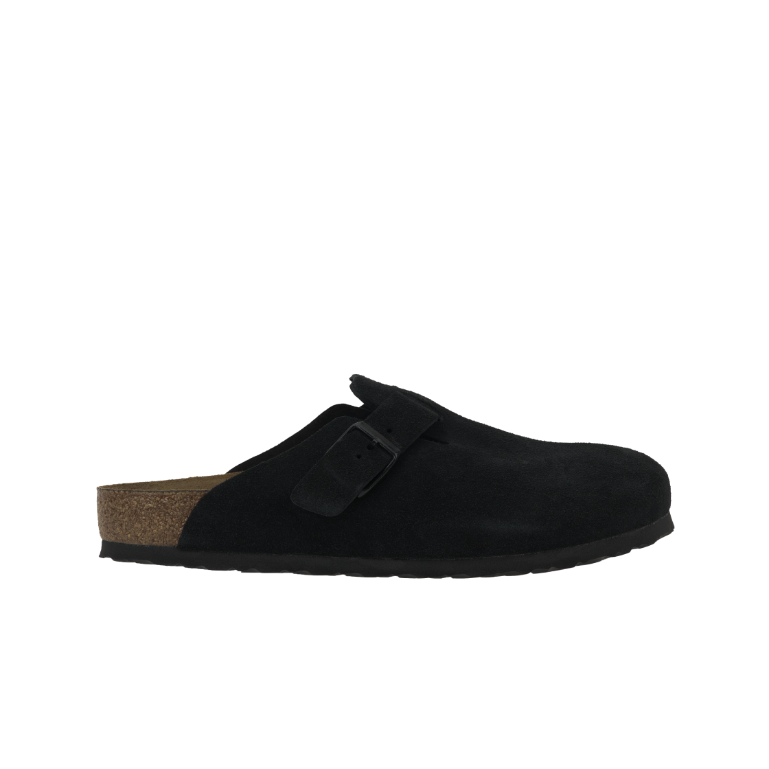 Birkenstock Boston Soft Footbed Suede Black 0660471/0660473