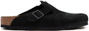 Shop Birkenstock Boston Soft Footbed Suede Hitam 0660471/0660473