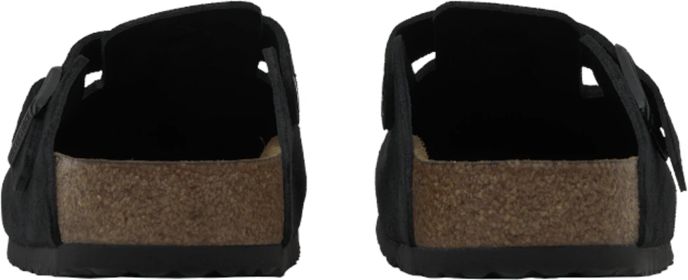 Birkenstock Boston 软床麂皮黑色拖鞋 0660471/0660473 Sizing Birkenstock Boston 软床麂皮黑色拖鞋 0660471/0660473