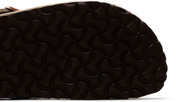 Details for Birkenstock 絨面 柔軟舒適 包頭拖鞋 男女同款 灰褐色 窄版