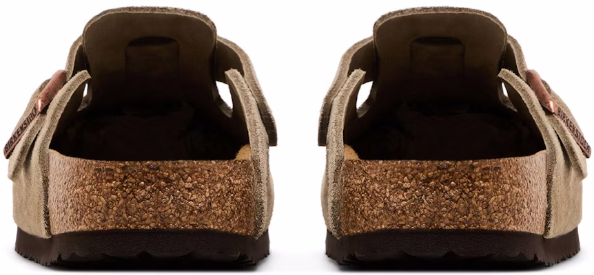 Birkenstock Boston Plantilla Suave Ante Estrecho 'Topo' 0560773 Cheap Birkenstock Boston Plantilla Suave Ante Estrecho 'Topo' 0560773