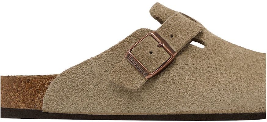 Birkenstock Boston 软床垫常规麂皮'黄褐色' 0560771 Order Birkenstock Boston 软床垫常规麂皮'黄褐色' 0560771