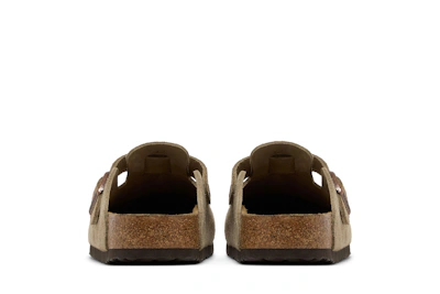 Birkenstock Boston Soft Footbed Suede Regular 'Taupe' 0560771