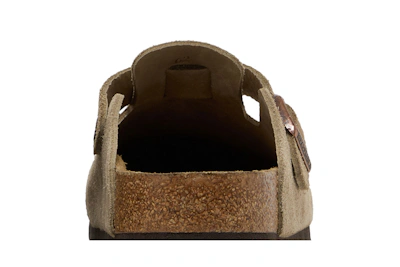 Birkenstock Boston Soft Footbed Suede Regular 'Taupe' 0560771