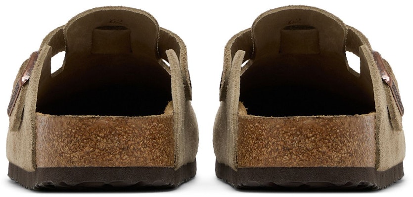 Birkenstock Boston Soft Footbed Suede Regular 'Taupe' 0560771 Sizing Birkenstock Boston Soft Footbed Suede Regular 'Taupe' 0560771