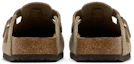 Sizing Birkenstock Boston Soft Footbed Suede Regular 'Taupe' 0560771